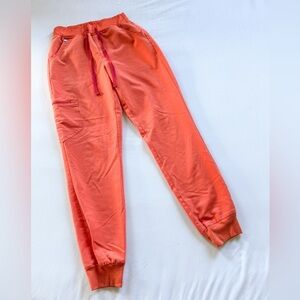 Figs Orange Scrubs Joggers size XS (K)